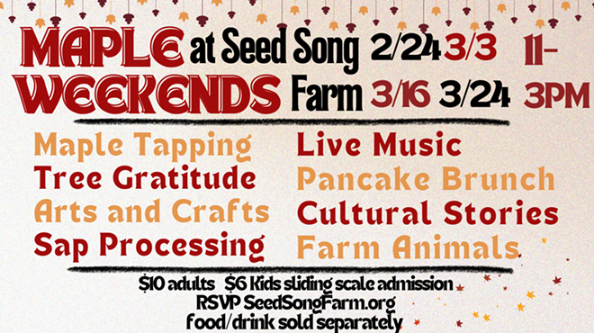 Maple Weekends at Seed Song Farm