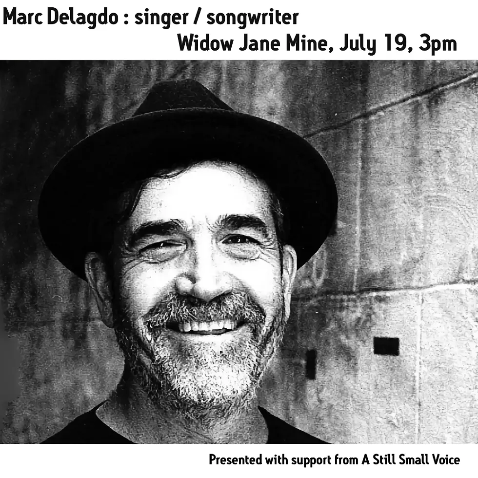 Marc Delgado at the Widow Jane Mine