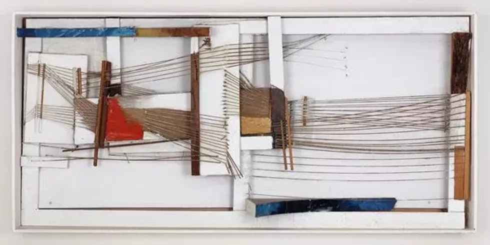 Maria Lai, Telaio in sole e mare, 1971. &copy; 2024 Artists Rights Society (ARS), New York/SIAE, Roma. Courtesy Magazzino Italian Art.
