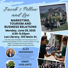 Image: Marketing, Tourism, and Business Relations between Jacob&rsquo;s Pillow and the Town of Lee