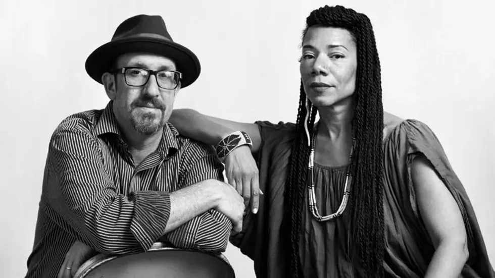 Collaborators Aaron Whitby and Martha Redbone