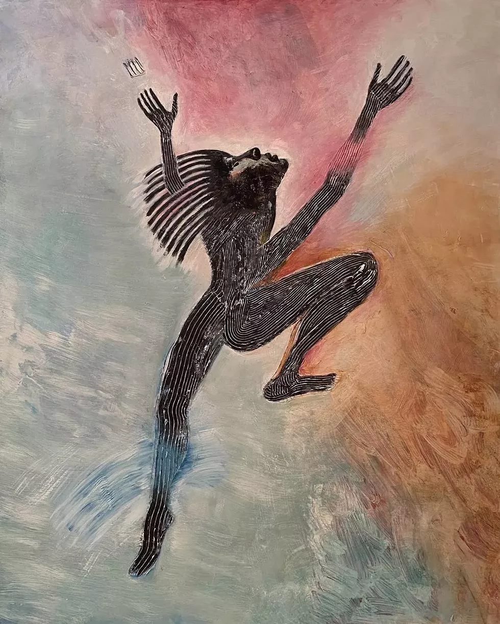 Mary Frank, Lift, 2021,