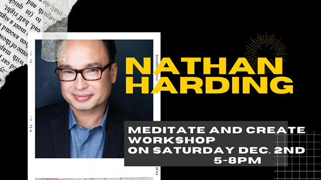 Image: Meditate and Create class with Nathan Harding
