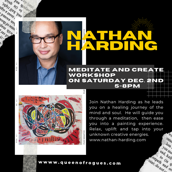 Meditate and Create class with Nathan Harding