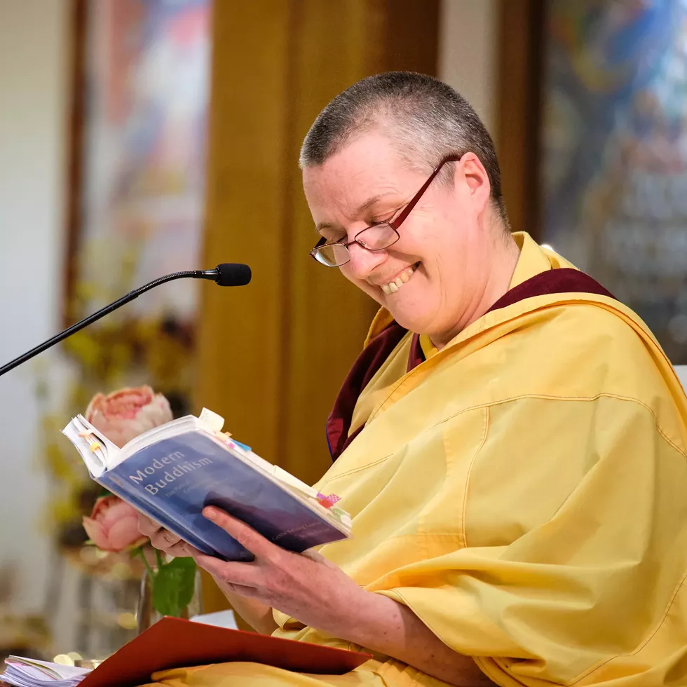 Buddhist Nun GEN-LA KELSANG DEKYONG