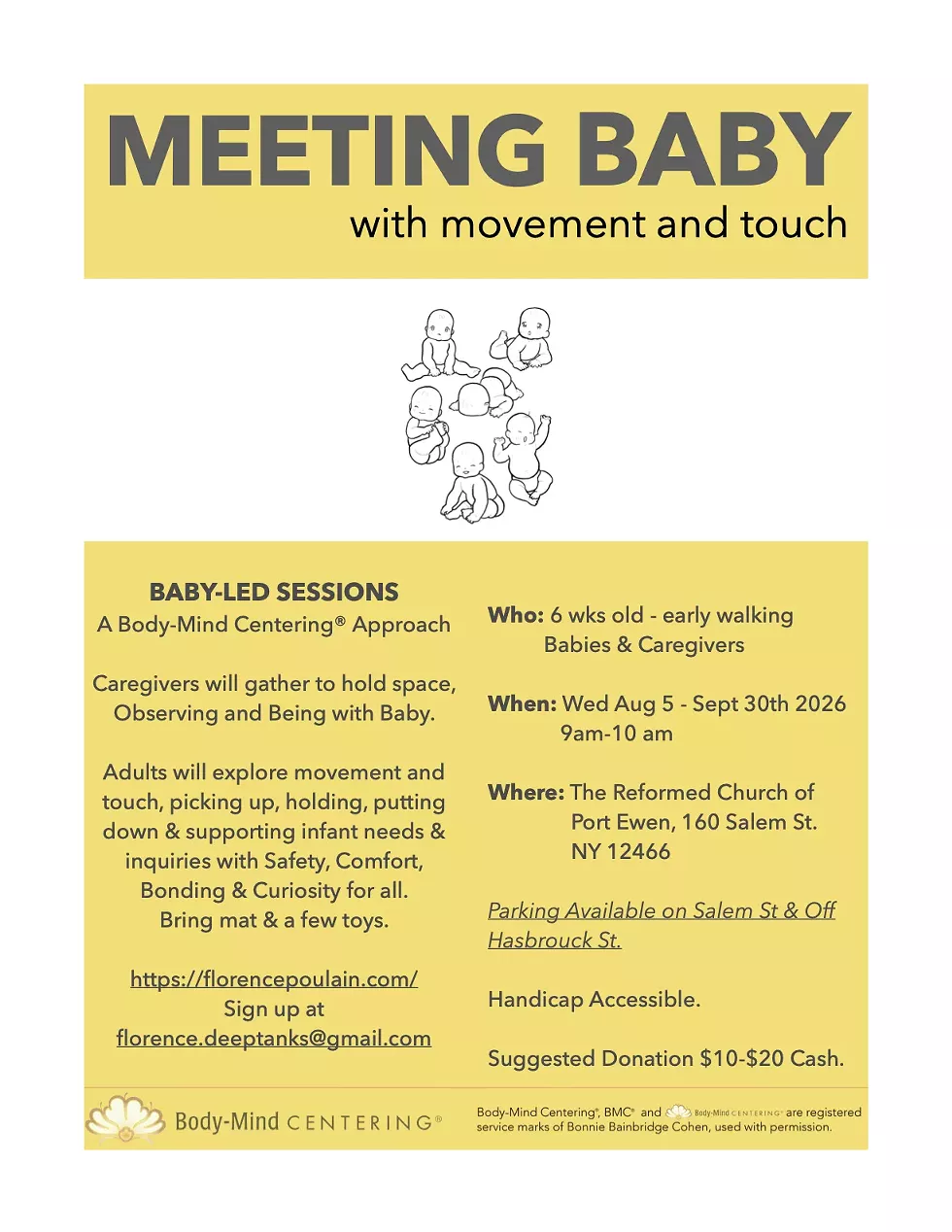 Meeting Baby - Baby-Led Sessions