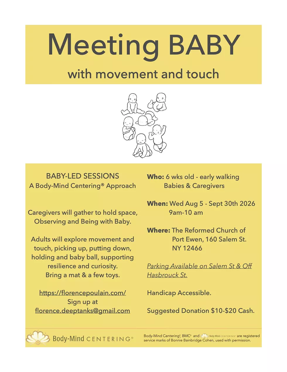 Meeting Baby - Baby-Led Sessions