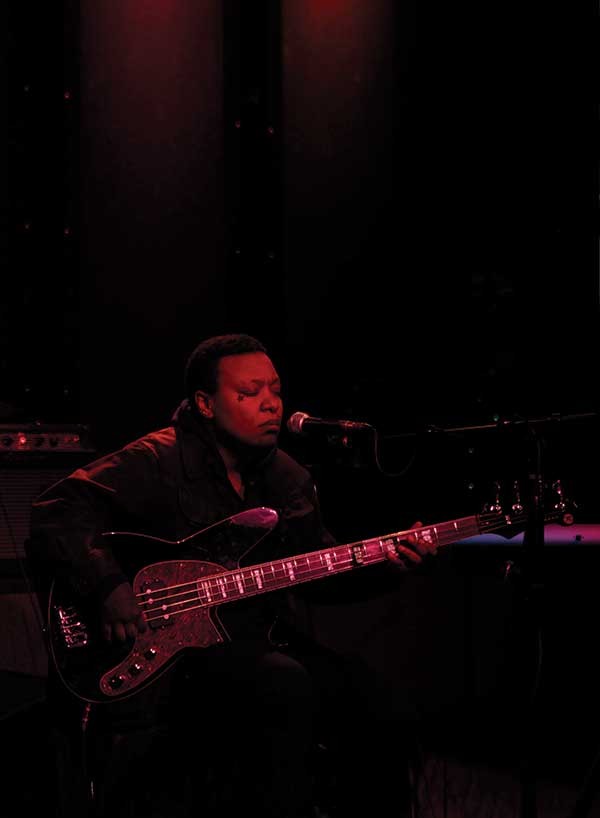 Meshell Ndegeocello performing at Helsinki Hudson in March.