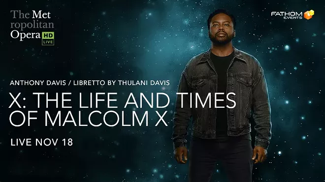 Image: Met Live: X: The Life & Times of Malcolm X