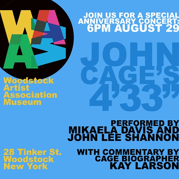 Mikaela Davis and John Lee Shannon will perform John Cage's 4'33"