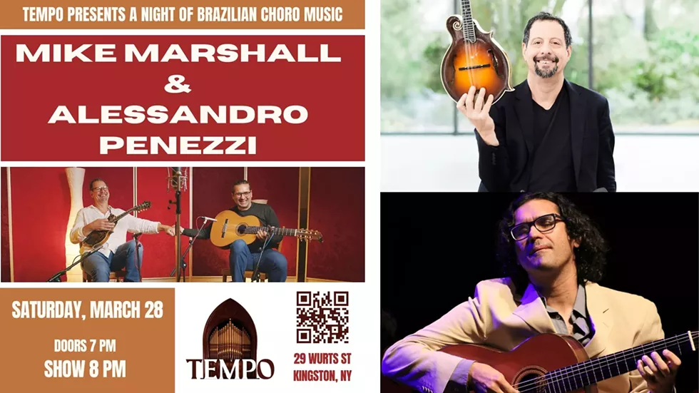 Mike Marshall & Alessandro Penezzi - Sat, 28 Mar 2026 & TEMPO Kingston