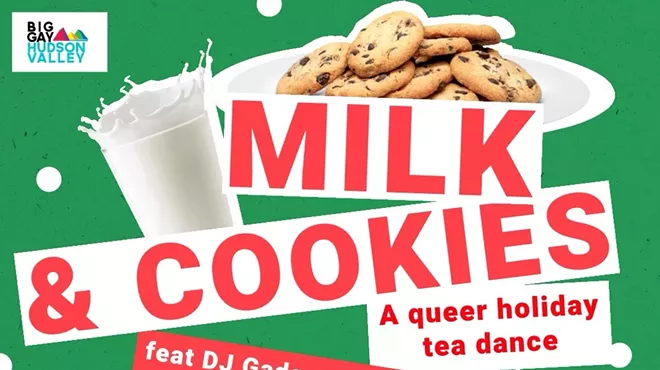 Image: Milk & Cookies Queer Holiday Tea Dance