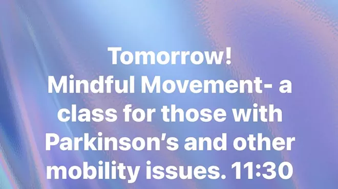 Image: Mindful Movement - a class for those with Parkinson&rsquo;s and other mobility issues