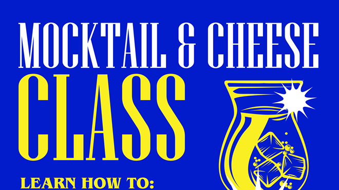 Image: Mocktail & Cheese Class
