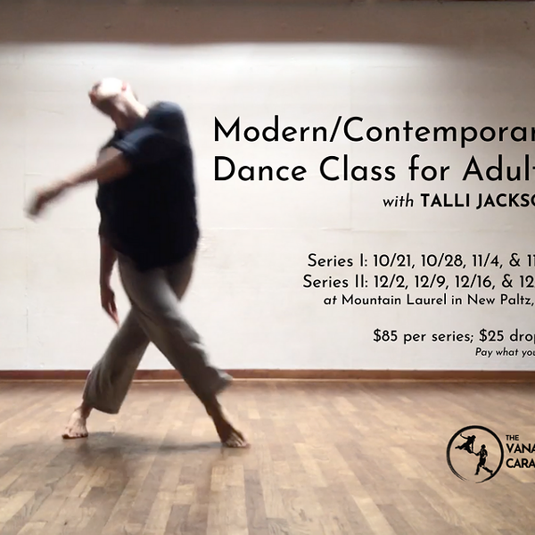 Modern/Contemporary Dance Class for Adults with Talli Jackson