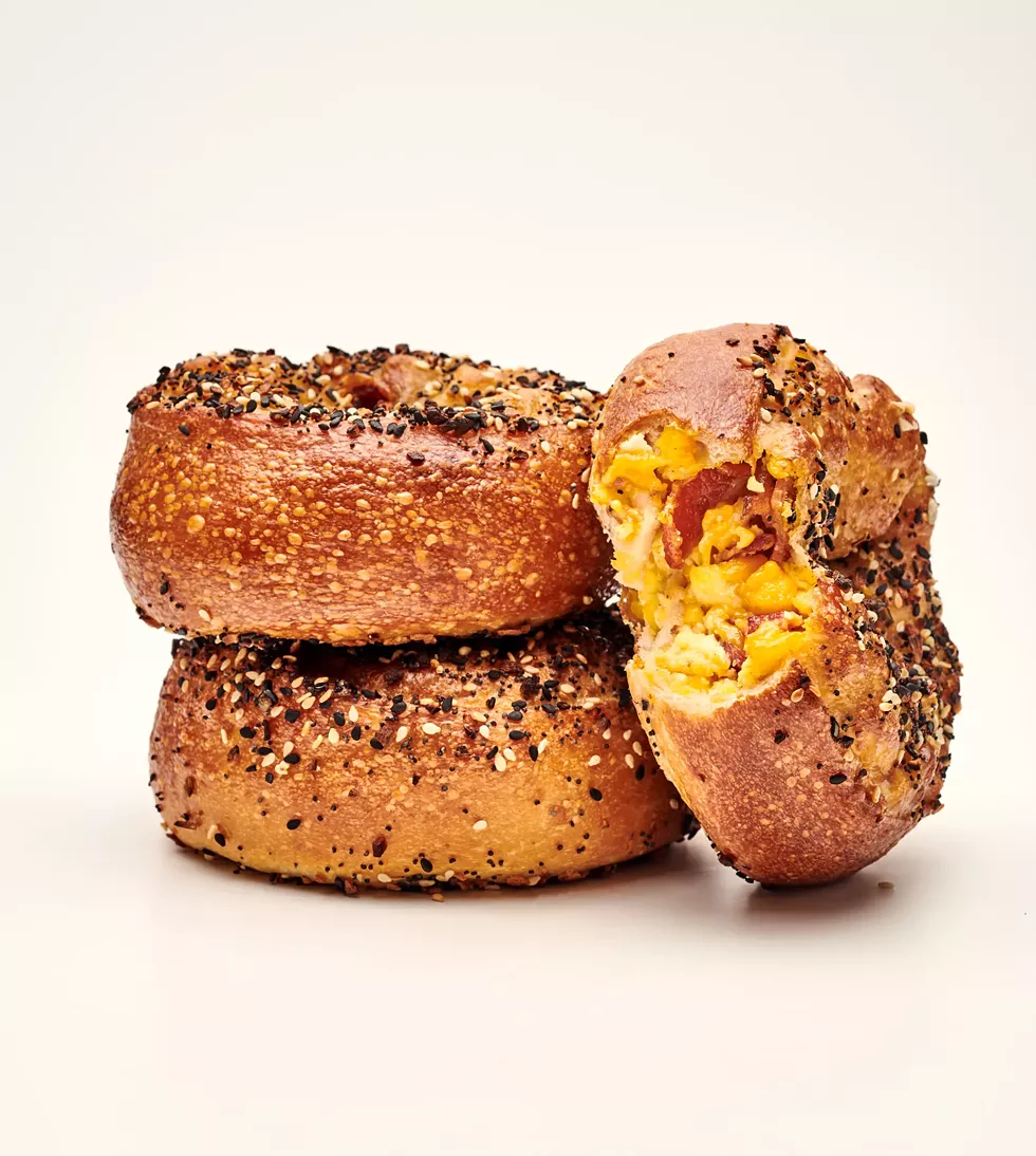 Moonrise Bagels Bacon, Egg & Cheese Stuffed Bagel