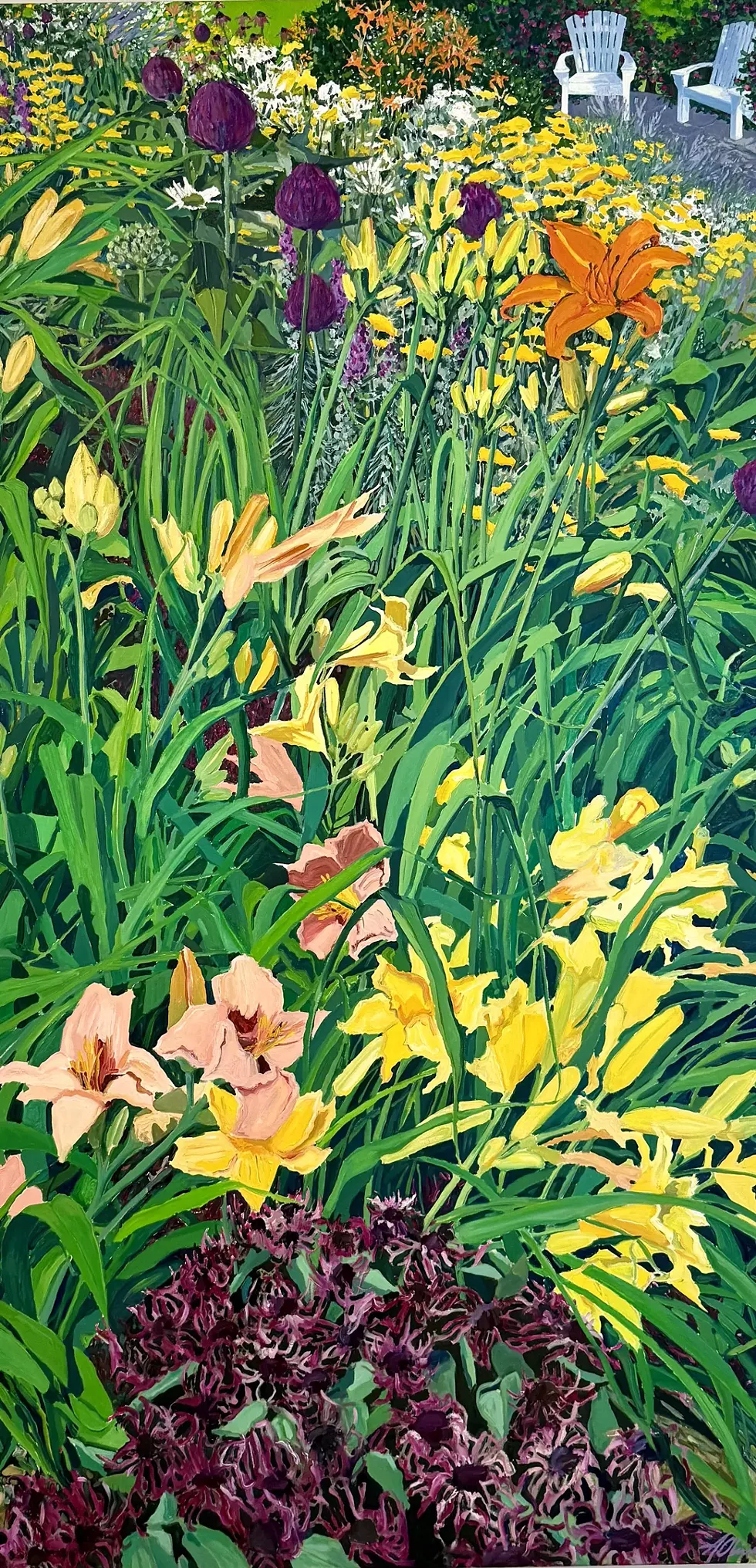 Painting by Anna Cypra Oliver