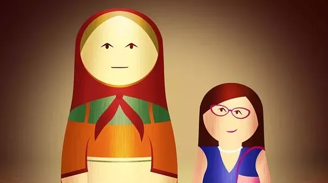Image: Mother (and me)