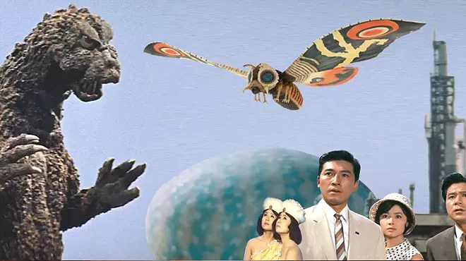 Image: "Mothra vs Godzilla" (1964) at The Rosendale Theatre!