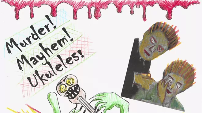 Image: MURDER, MAYHEM, AND UKULELES
