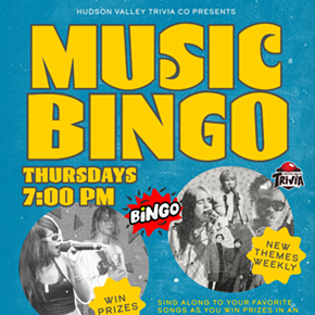Image: Music Bingo at the Dutchess Airport