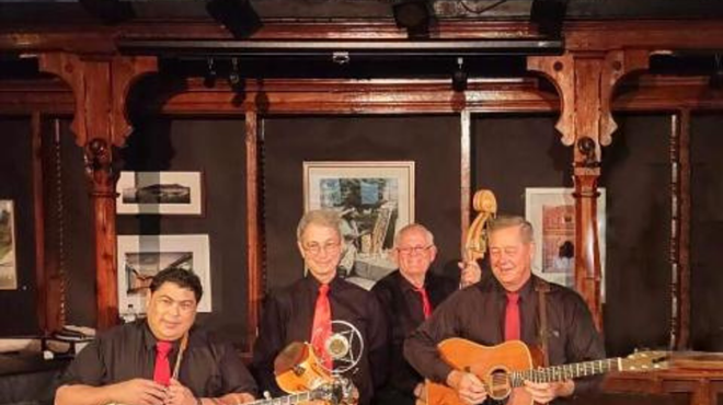 Image: Music on the Elmendorph Green: R.J. Storm and the Old School Bluegrass Band