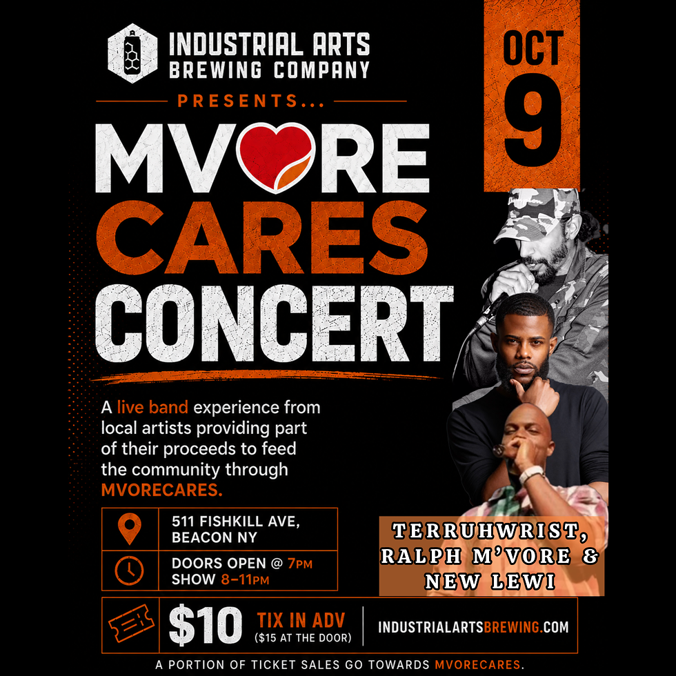 M&rsquo;Vore Cares Concert October 9th, 2026 8-11 pm