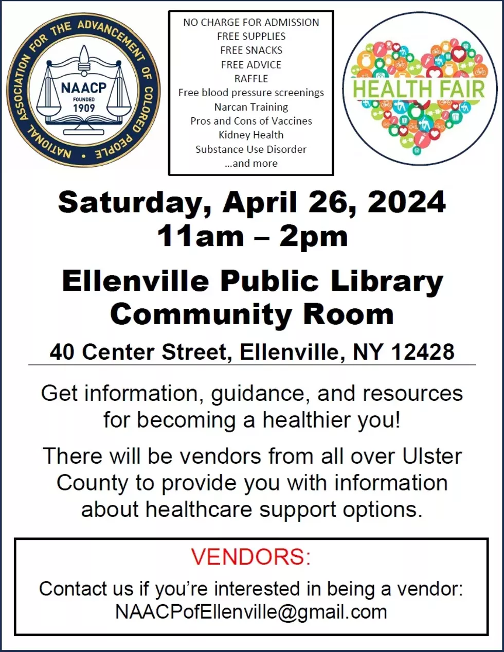 4/26/25 Health Fair flier