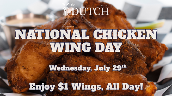 Image: National Chicken Wing Day at The Dutch!