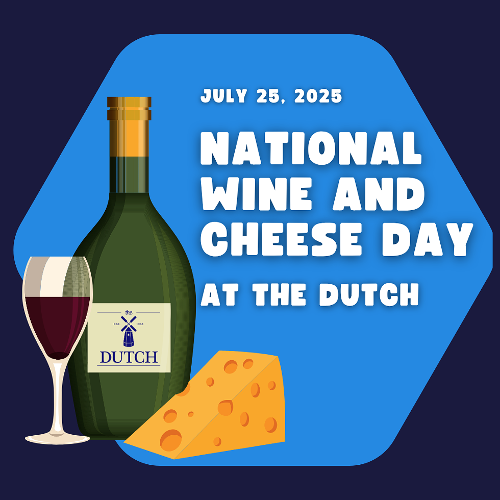 National Wine & Cheese Day at The Dutch