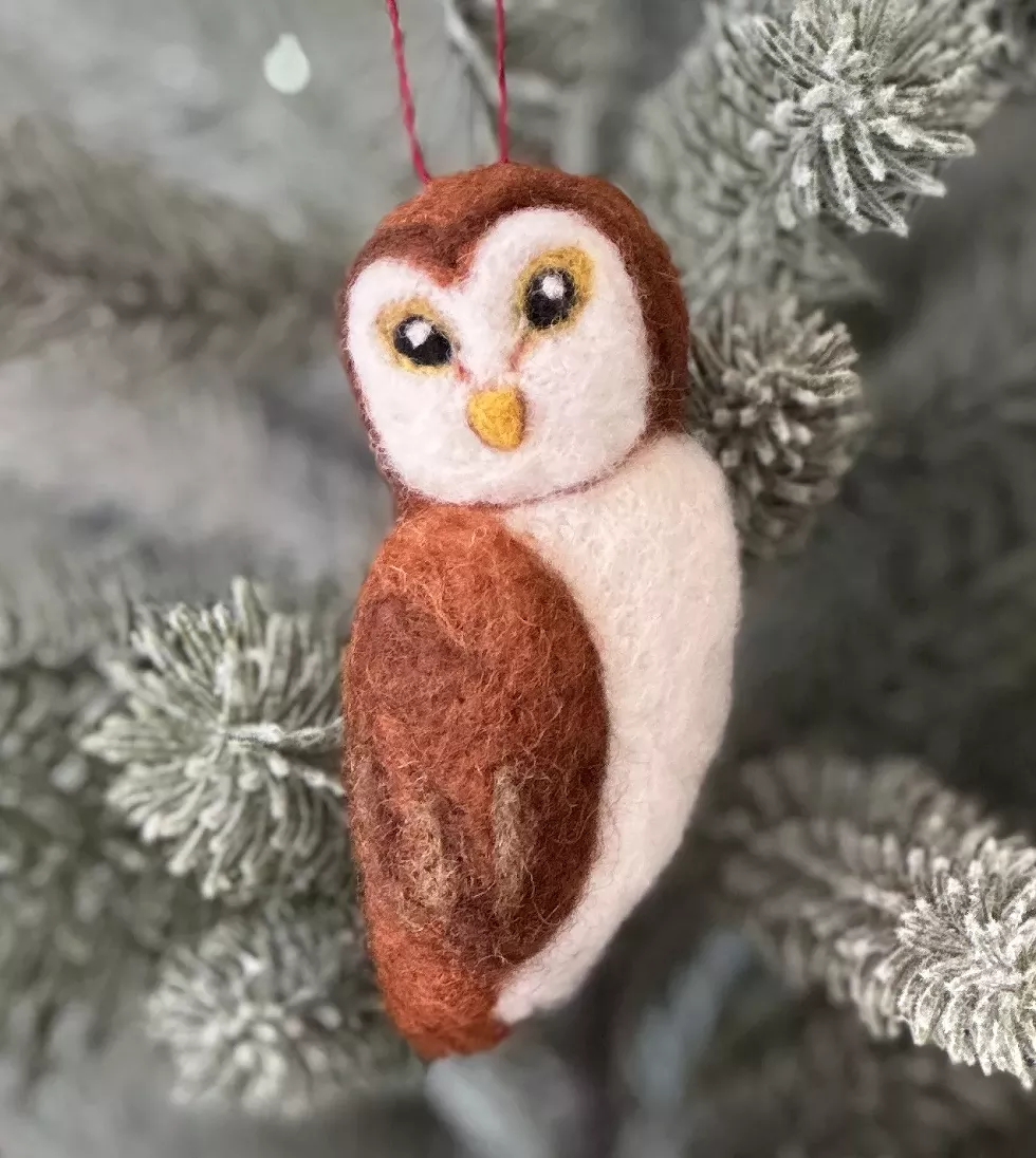 Needle Felted Ornaments