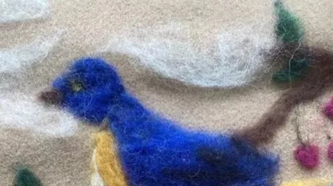 Image: Needle Felting: Birds