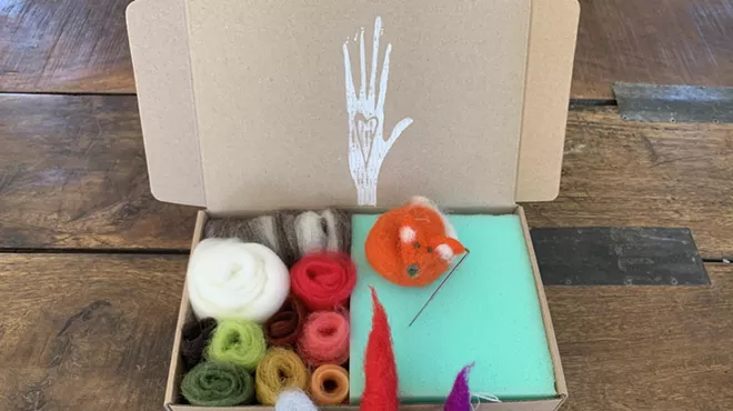 Image: Needle Felting Ornaments Workshop