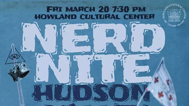 Image: Nerd Nite Hudson Valley: Badass Women Warriors, Building & Breaking Dictators and Surveillance Capitalism!