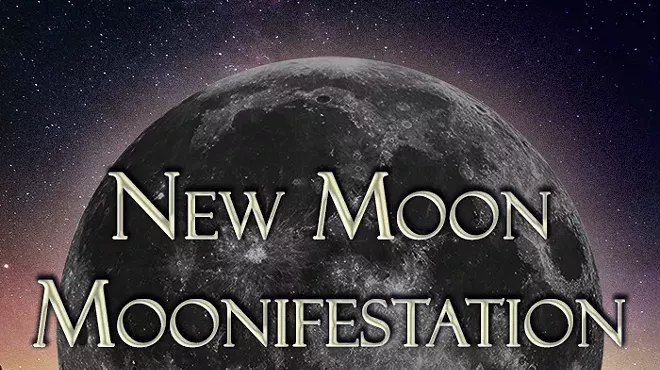 Image: New Moon Moonifestation Circle