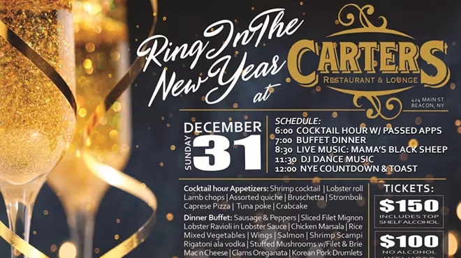 Image: New Year's Eve GALA at Carter's Restaurant in Beacon