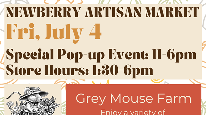 Image: Newberry Artisan Market &bull; Special Pop-up Event: Fri, Jul 4, 11-6pm
