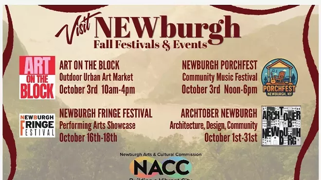 Image: Newburgh Porchfest - Community Music Festival - Oct 3rd 2026, Noon-6pm