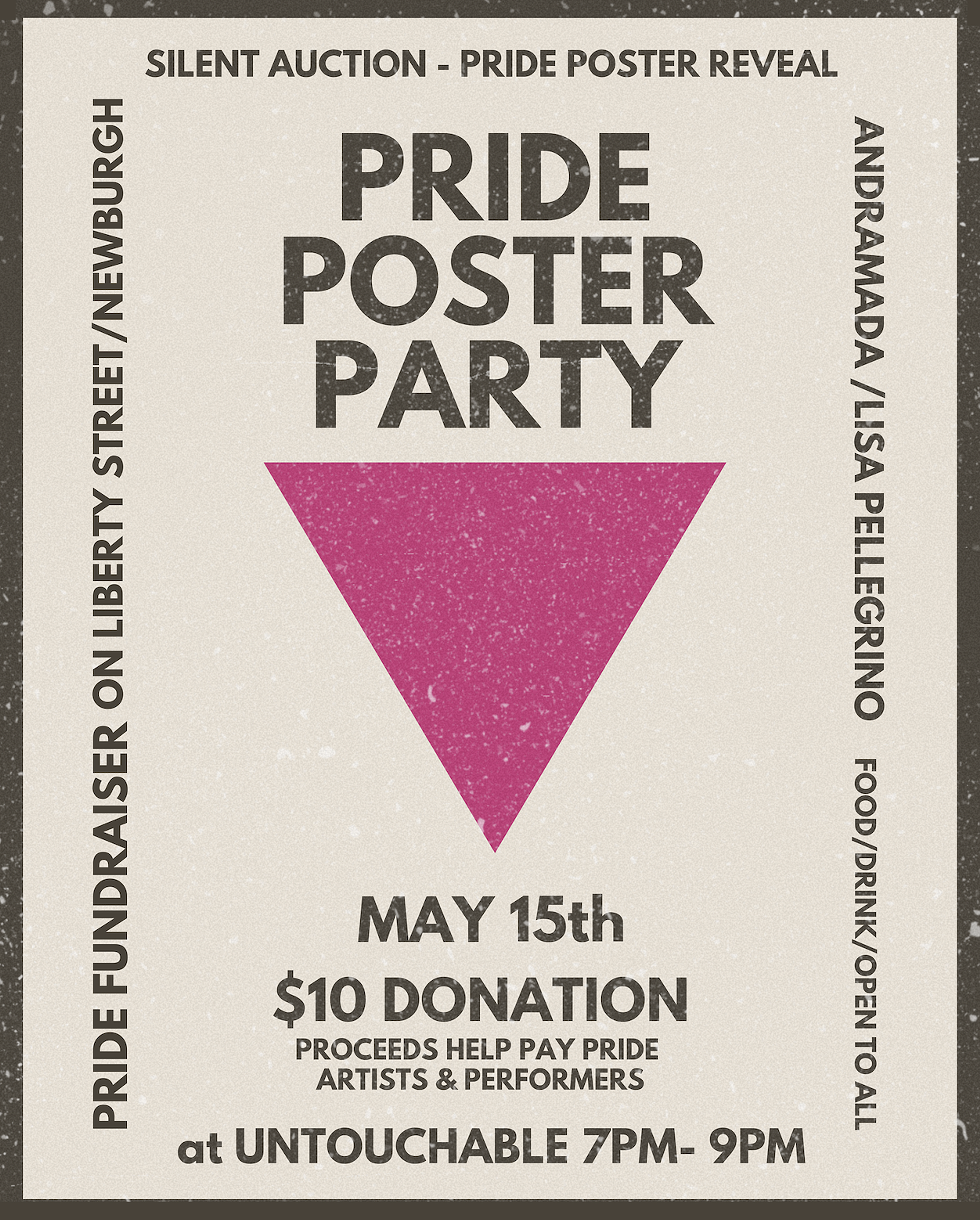 Newburgh Pride Poster Party Fundraiser