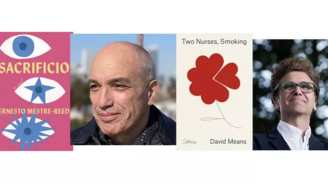 Image: Nightcap Readings: David Means and Ernesto Mestre-Reed