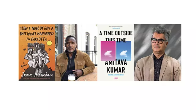 Image: Nightcap Readings: James Hannaham and Amitava Kumar