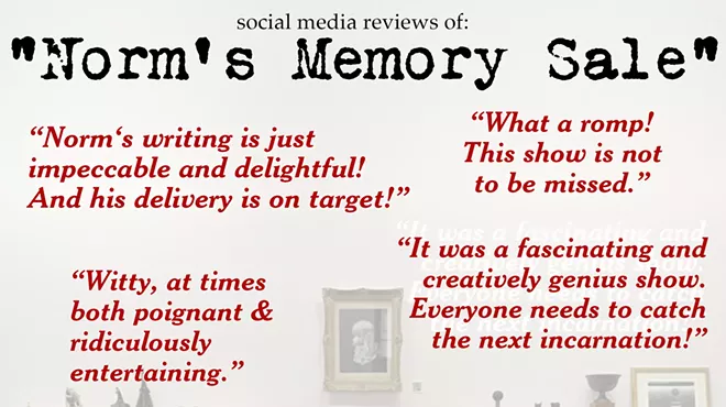 Image: "Norm's Memory Sale" with Peter Dougan