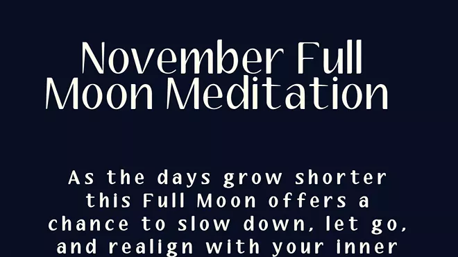 Image: November Full Moon Meditation with Reiki