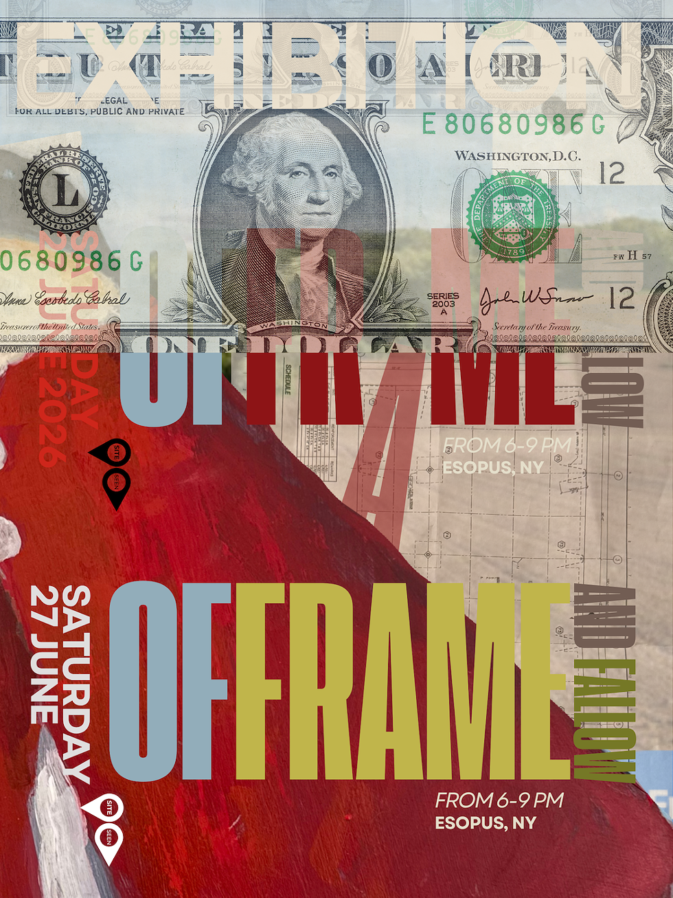Of Frame and Fallow Esopus NY Art Activation by Site Seen Inc