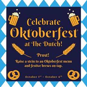 Image: Oktoberfest at The Dutch!