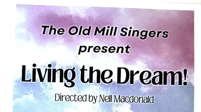 Image: Old Mill Singers Spring Concert, "Living the Dream"