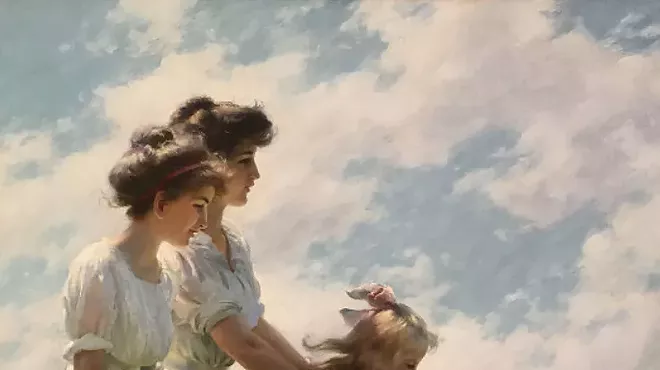 Image: "On the Road to Cragsmoor with Charles Courtney Curran"