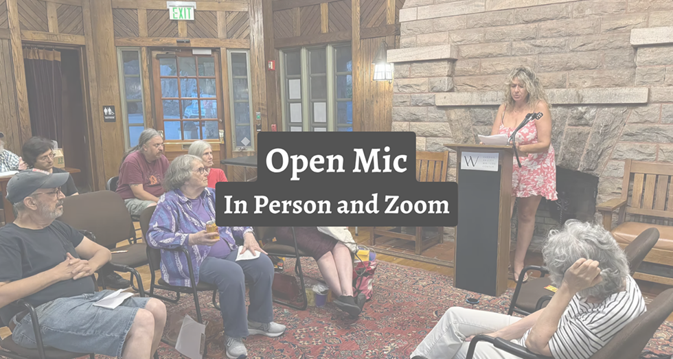 Open Mic (In Person and Zoom)