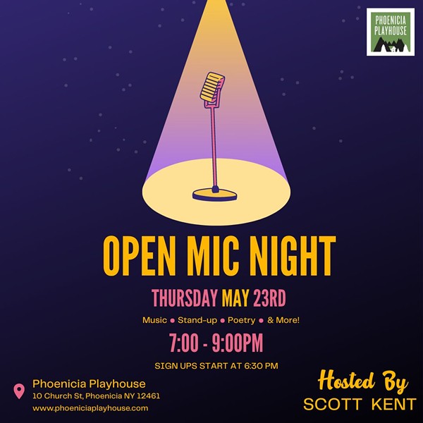 Open Mic Night at The Phoenicia Playhouse