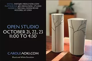 Image: Open Studio October 21, 22, 23 - Carole Aoki Studio